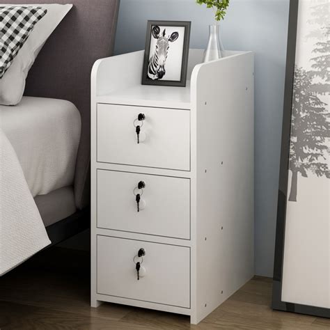 narrow bedside table max 30cm.